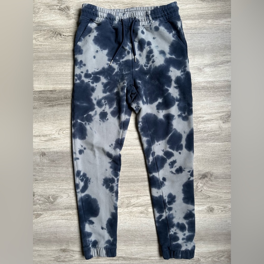 Original Use Tie Dye Slim Joggers Ocean Blue